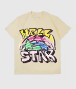 Hellstar Graphic Brown T Shirt (2)